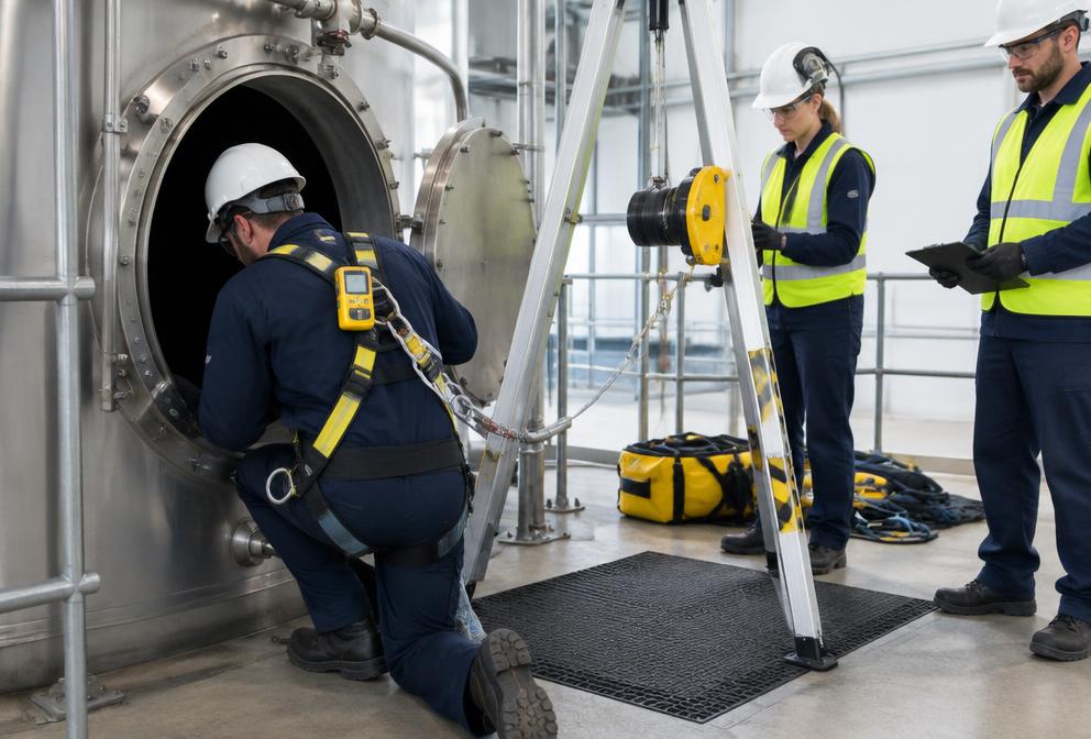 Confined Space Safety practical safety training