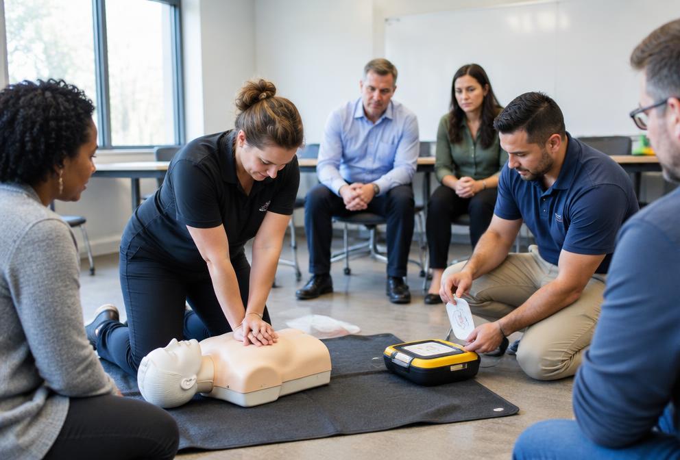 First Aid / CPR / AED Awareness practical safety training